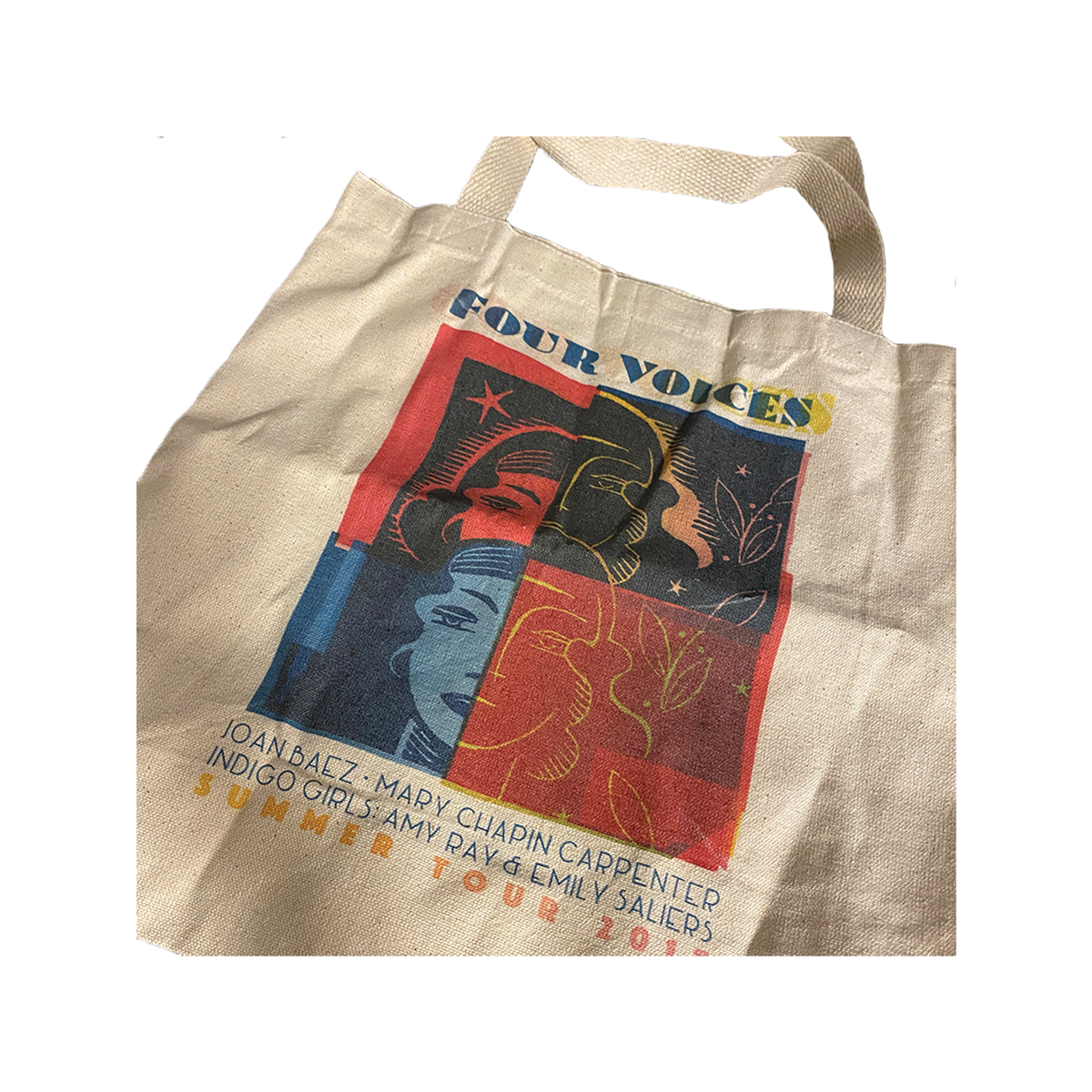 Four Voices Tote Bag