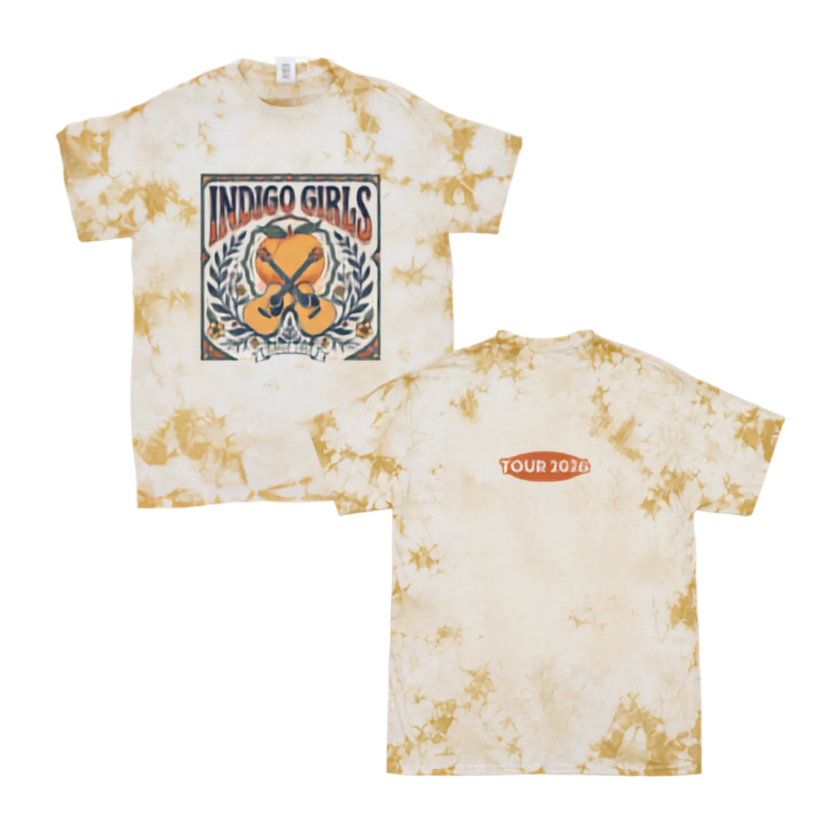 Peachy Tie Dye Tour 2026 T-shirt