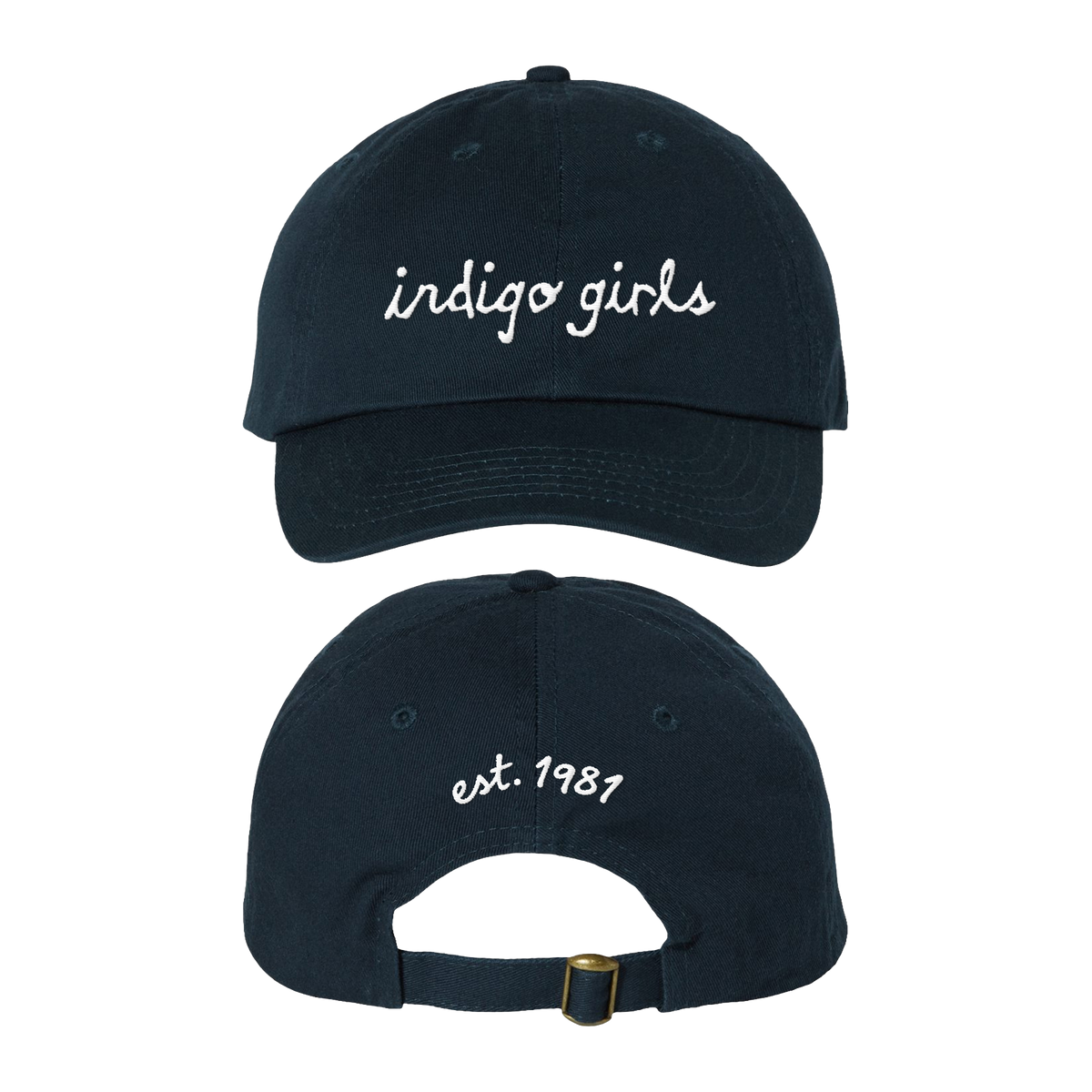 Script Navy Hat