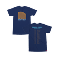 Summer Tour 2023 w Dates Navy T-shirt